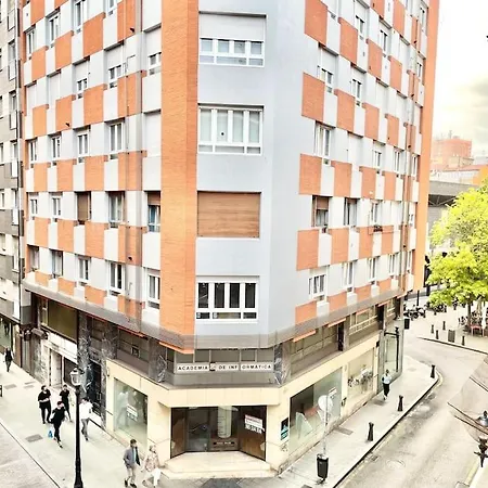 Apto La Muralla Centro - Playa Apartament Gijón